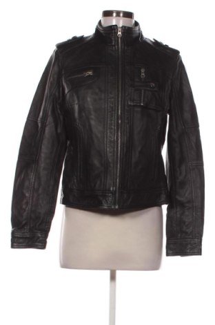 Дамско кожено яке Unbranded, Размер M, Цвят Черен, Цена 80,00 €