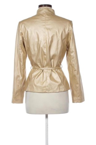 Damska kurtka skórzana Unbranded, Rozmiar S, Kolor Złocisty, Cena 156,99 zł