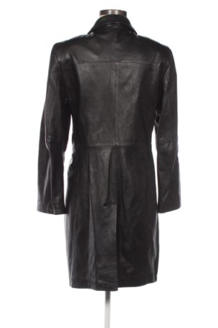 Дамско кожено яке United Colors Of Benetton, Размер M, Цвят Черен, Цена 66,44 €