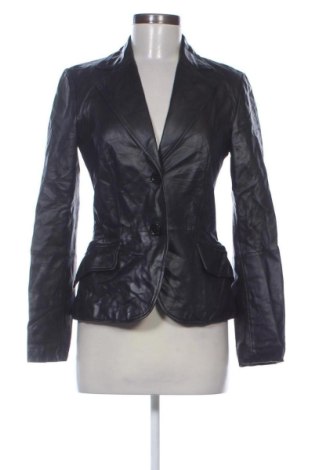 Damen Lederjacke Zara, Größe M, Farbe Schwarz, Preis 27,99 €