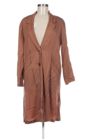 Damenmantel Bershka, Größe S, Farbe Braun, Preis 29,73 €