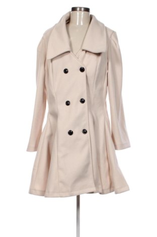 Damenmantel SHEIN, Größe XL, Farbe Ecru, Preis 29,73 €