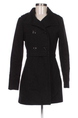 Γυναικείο παλτό Stradivarius, Μέγεθος M, Χρώμα Μαύρο, Τιμή 45,00 €