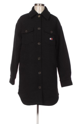 Damenmantel Tommy Jeans, Größe S, Farbe Schwarz, Preis € 129,99