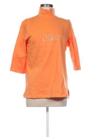 Damski golf Denim&Co., Rozmiar M, Kolor Pomarańczowy, Cena 51,99 zł