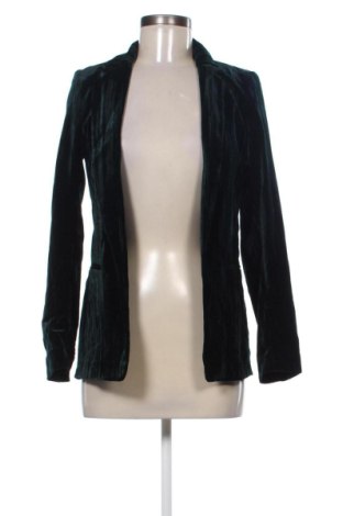 Дамско сако H&M, Размер XS, Цвят Зелен, Цена 25,05 €