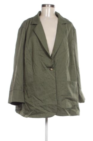 Damen Blazer SHEIN, Größe 4XL, Farbe Grün, Preis 31,99 €
