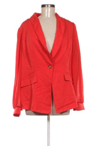 Дамско сако SHEIN, Размер XXL, Цвят Червен, Цена 25,05 €