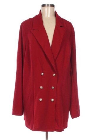 Sacou de femei SHEIN, Mărime 4XL, Culoare Roșu, Preț 128,00 Lei