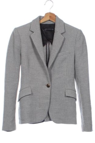 Γυναικείο σακάκι Zara, Μέγεθος XS, Χρώμα Γκρί, Τιμή 29,99 €