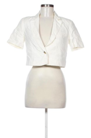 Sacou de femei Zara, Mărime XS, Culoare Alb, Preț 151,99 Lei