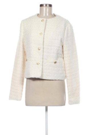 Sacou de femei Zara, Mărime M, Culoare Ecru, Preț 130,33 Lei