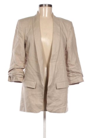 Дамско сако Zara, Размер M, Цвят Бежов, Цена 25,05 €