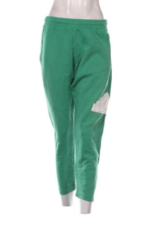 Дамско спортно долнище Adidas, Размер M, Цвят Зелен, Цена 21,47 €