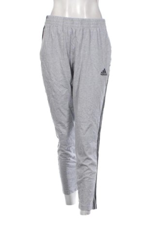 Damen Sporthose Adidas, Größe M, Farbe Grau, Preis 27,99 €
