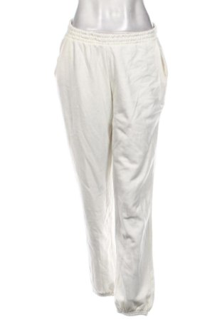 Damen Sporthose Pull&Bear, Größe L, Farbe Ecru, Preis 30,99 €