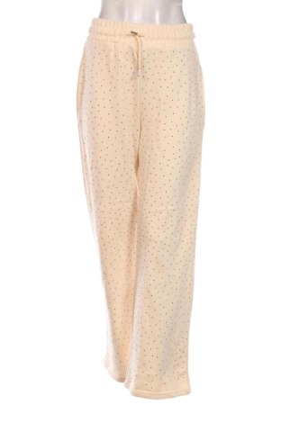 Дамско спортно долнище Unbranded, Размер L, Цвят Бежов, Цена 15,00 €