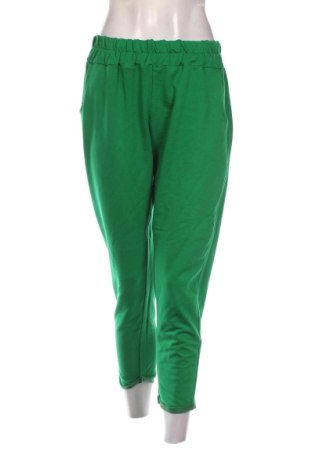 Дамско спортно долнище Unbranded, Размер L, Цвят Зелен, Цена 15,00 €