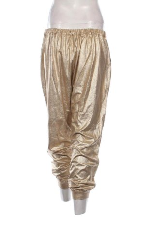 Pantaloni trening de femei Valerie Khalfon, Mărime L, Culoare Auriu, Preț 215,99 Lei