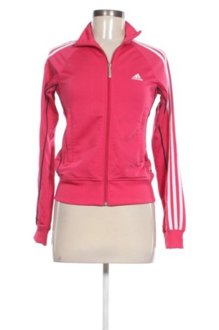Дамско спортно горнище Adidas, Размер S, Цвят Розов, Цена 25,05 €