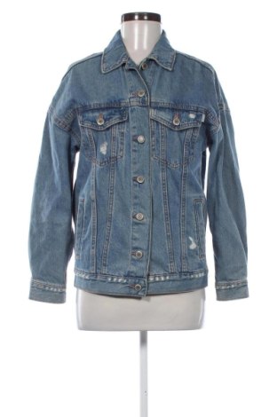 Geacă de femei Bershka, Mărime XXS, Culoare Albastru, Preț 73,98 Lei