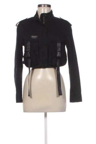 Női dzseki Bershka, Méret XS, Szín Fekete, Ár 10 146 Ft