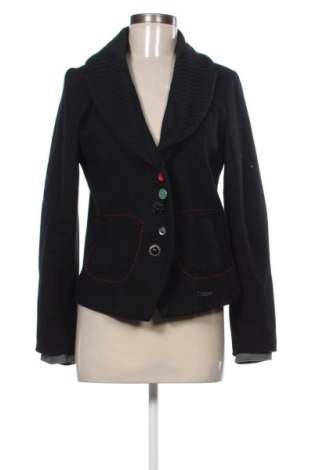 Kurtka damska Desigual, Rozmiar XL, Kolor Czarny, Cena 371,03 zł