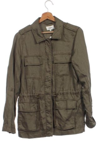Дамско яке ONLY, Размер XS, Цвят Зелен, Цена 21,47 €