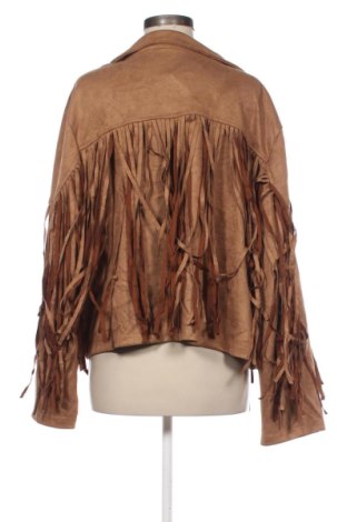 Γυναικείο μπουφάν SHEIN, Μέγεθος 4XL, Χρώμα Καφέ, Τιμή 29,99 €