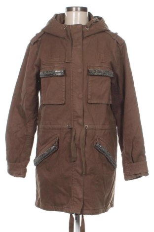 Дамско яке The Kooples, Размер XS, Цвят Кафяв, Цена 93,45 €