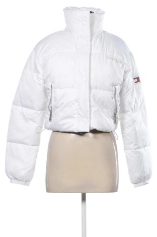 Damenjacke Tommy Jeans, Größe XXS, Farbe Weiß, Preis € 244,99