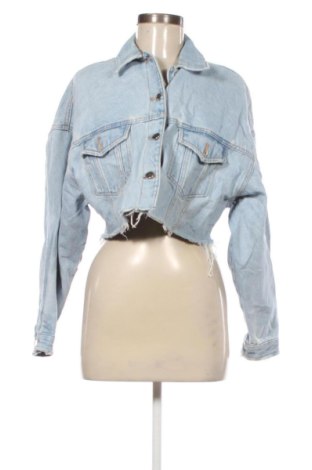 Geacă de femei Zara, Mărime M, Culoare Albastru, Preț 129,99 Lei