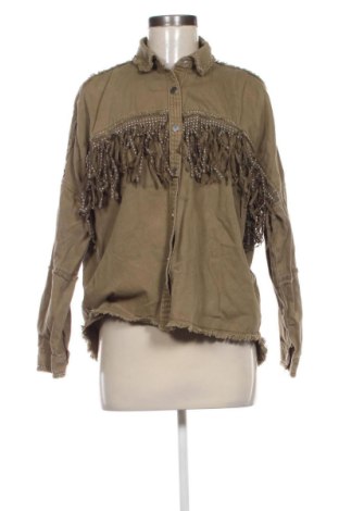 Dámska bunda  Zara, Veľkosť XS, Farba Zelená, Cena  29,95 €