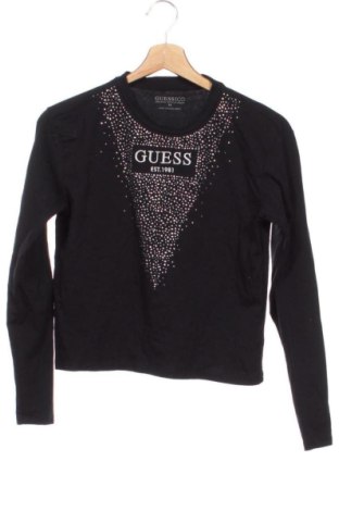 Dziecięca bluzka Guess, Rozmiar 13-14y/ 164-168 cm, Kolor Czarny, Cena 82,99 zł