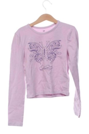 Детска блуза H&M, Размер 8-9y/ 134-140 см, Цвят Лилав, Цена 9,00 €