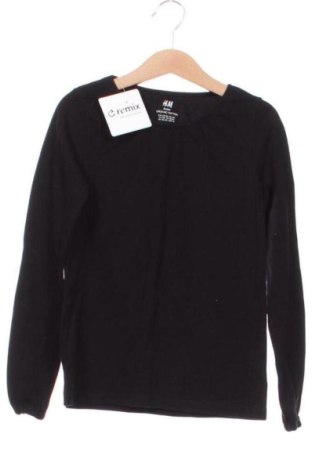Детска блуза H&M, Размер 6-7y/ 122-128 см, Цвят Черен, Цена 8,90 €