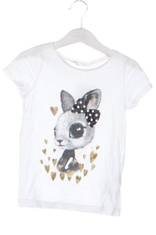 Παιδική μπλούζα H&M, Μέγεθος 4-5y/ 110-116 εκ., Χρώμα Λευκό, Τιμή 4,99 €
