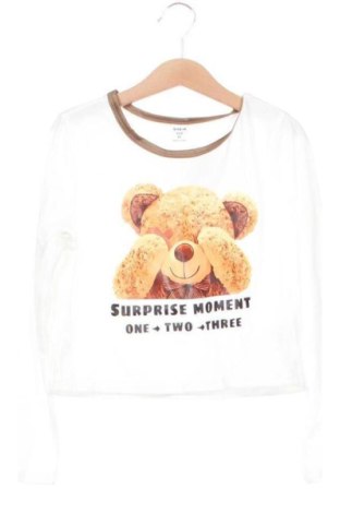 Dziecięca bluzka SHEIN, Rozmiar 8-9y/ 134-140 cm, Kolor Biały, Cena 29,99 zł