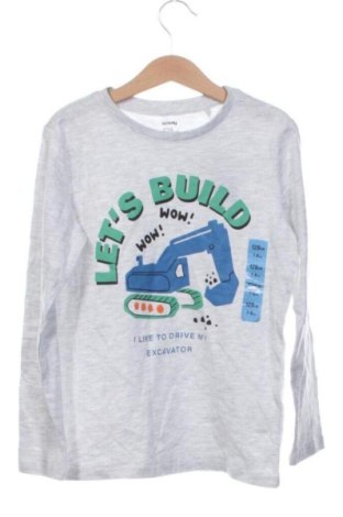 Dziecięca bluzka Sinsay, Rozmiar 6-7y/ 122-128 cm, Kolor Szary, Cena 48,99 zł