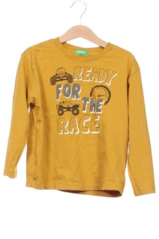 Детска блуза United Colors Of Benetton, Размер 4-5y/ 110-116 см, Цвят Жълт, Цена 12,00 €