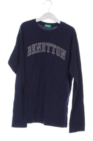 Gyerek blúz United Colors Of Benetton, Méret 12-13y / 158-164 cm, Szín Kék, Ár 2 719 Ft
