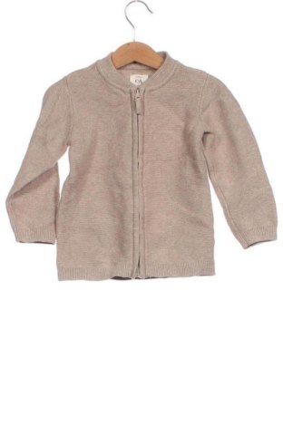 Kinder Strickjacke C&A, Größe 18-24m/ 86-98 cm, Farbe Beige, Preis 11,99 €