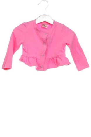 Dziecięcy kardigan Contrast, Rozmiar 9-12m/ 74-80 cm, Kolor Różowy, Cena 69,66 zł