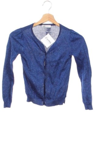 Detský kardigán H&M, Veľkosť 6-7y/ 122-128 cm, Farba Modrá, Cena  8,63 €