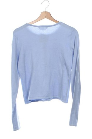 Pulover cu nasturi pentru copii H&M, Mărime 14-15y/ 168-170 cm, Culoare Albastru, Preț 61,99 Lei