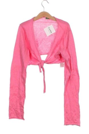 Kinder Strickjacke United Colors Of Benetton, Größe 12-13y/ 158-164 cm, Farbe Rosa, Preis 16,99 €