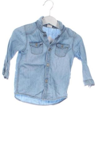 Dziecięca koszula H&M, Rozmiar 9-12m/ 74-80 cm, Kolor Niebieski, Cena 30,84 zł