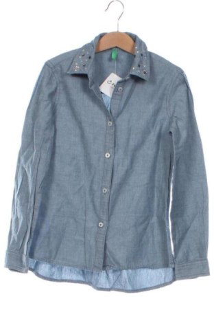 Kinderhemd United Colors Of Benetton, Größe 5-6y/ 116-122 cm, Farbe Blau, Preis € 12,00