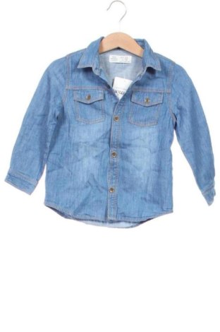 Kinderhemd Zara, Größe 2-3y/ 98-104 cm, Farbe Blau, Preis € 9,99