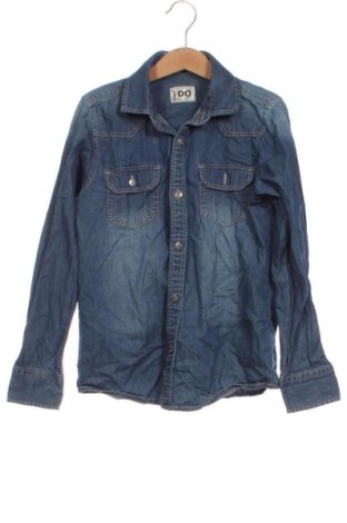Детска риза iDO, Размер 6-7y/ 122-128 см, Цвят Син, Цена 12,27 €